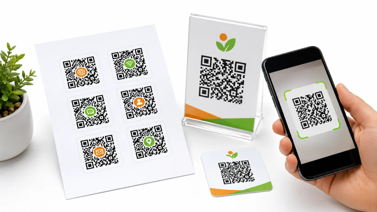 Генератор QR-кодов для макетов и печати
