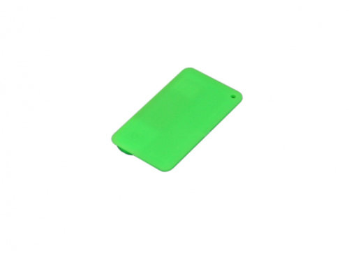 USB-флешка на 16 Гб в виде пластиковой карточки, зеленый