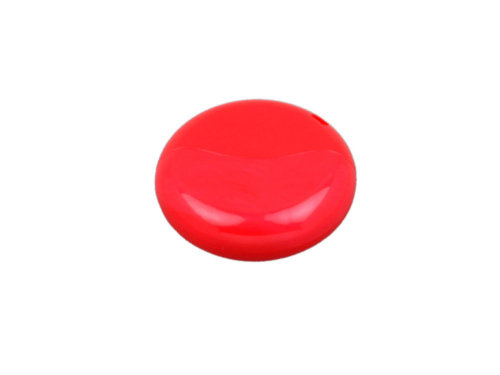 Флешка промо круглой формы, 8 Гб, красный