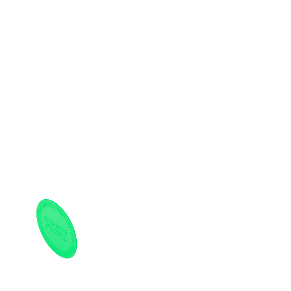 Накладка силиконовая для термокружки Surprise, зеленый