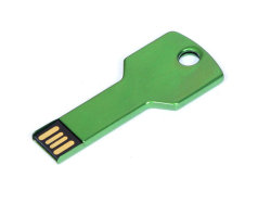 Флешка в виде ключа, 8 Гб, зеленый