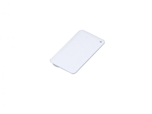 USB-флешка на 32 Гб в виде пластиковой карточки, белый