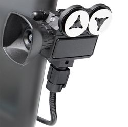 Веб-камера с микрофоном "Мотор!", USB разъем, пластик (черный)
