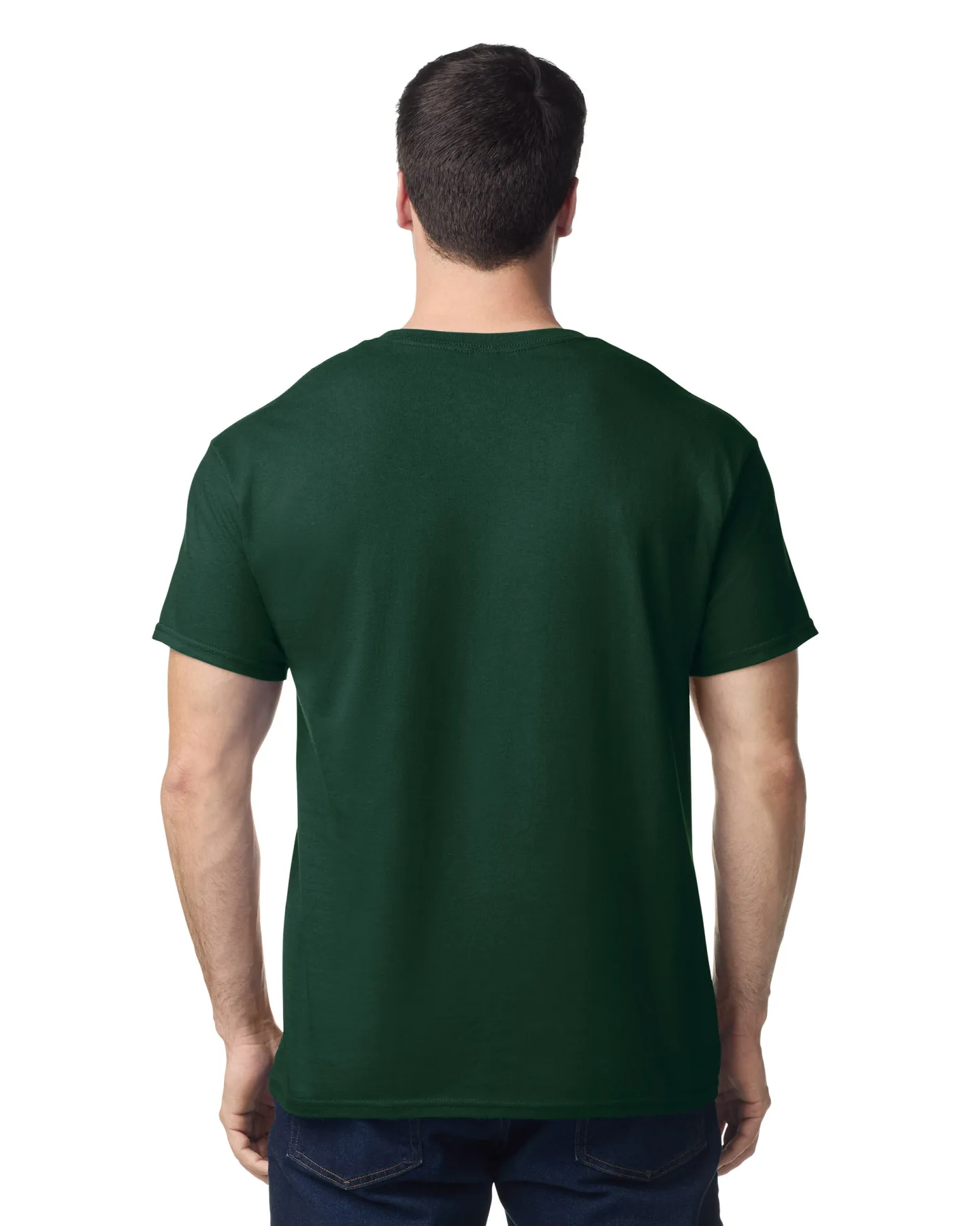 Футболка HEAVY COTTON, ТЕМНО-ЗЕЛЕНЫЙ S