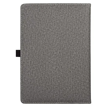 Ежедневник Smart Wallet Cambric A5, серый, недатированный, в твердой обложке с поролоном