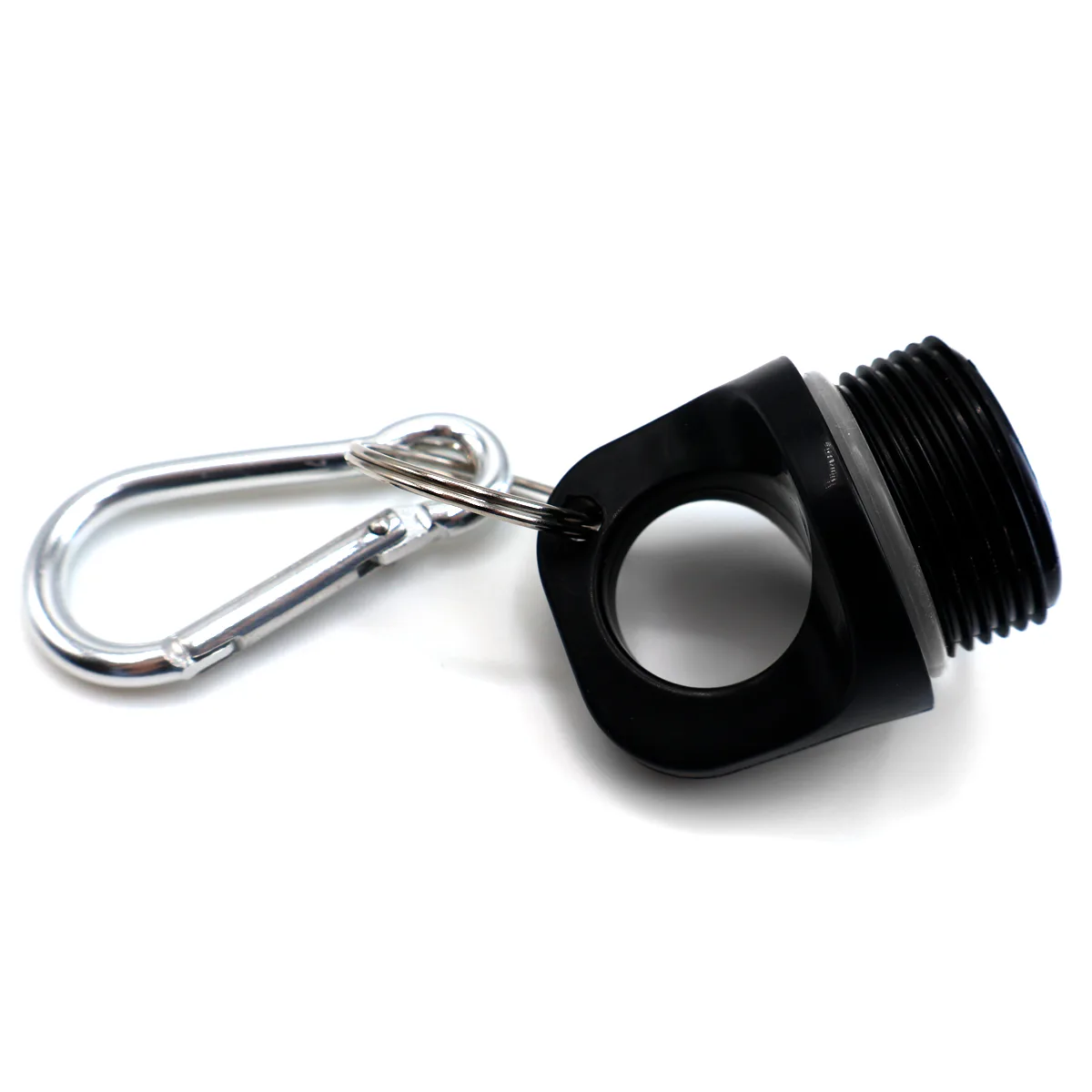 Бутылка пластиковая для воды Clipster, чёрный