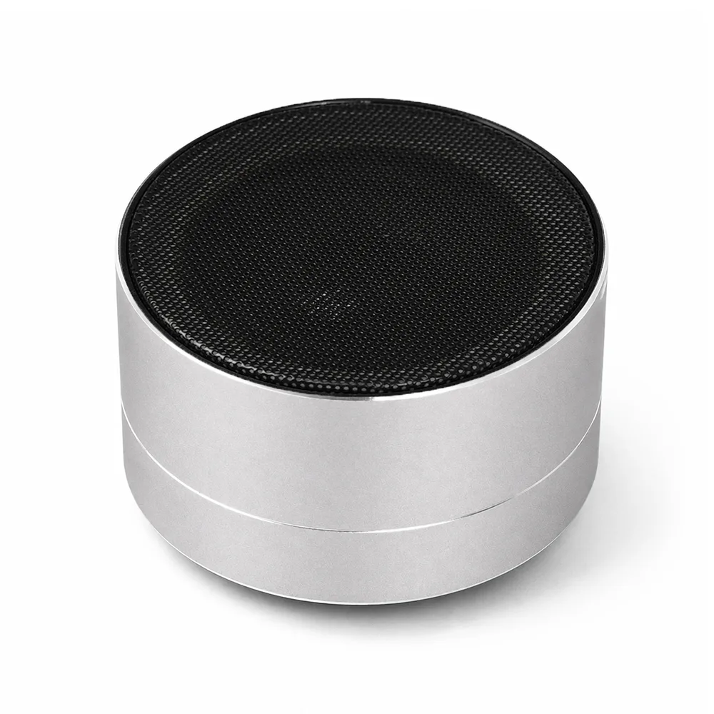 Беспроводная Bluetooth колонка MuzOn, серебристая
