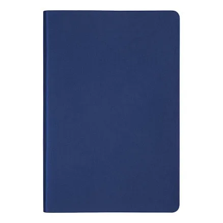 Ежедневник Flexy Soft Touch Latte А5, синий, недатированный, в гибкой обложке