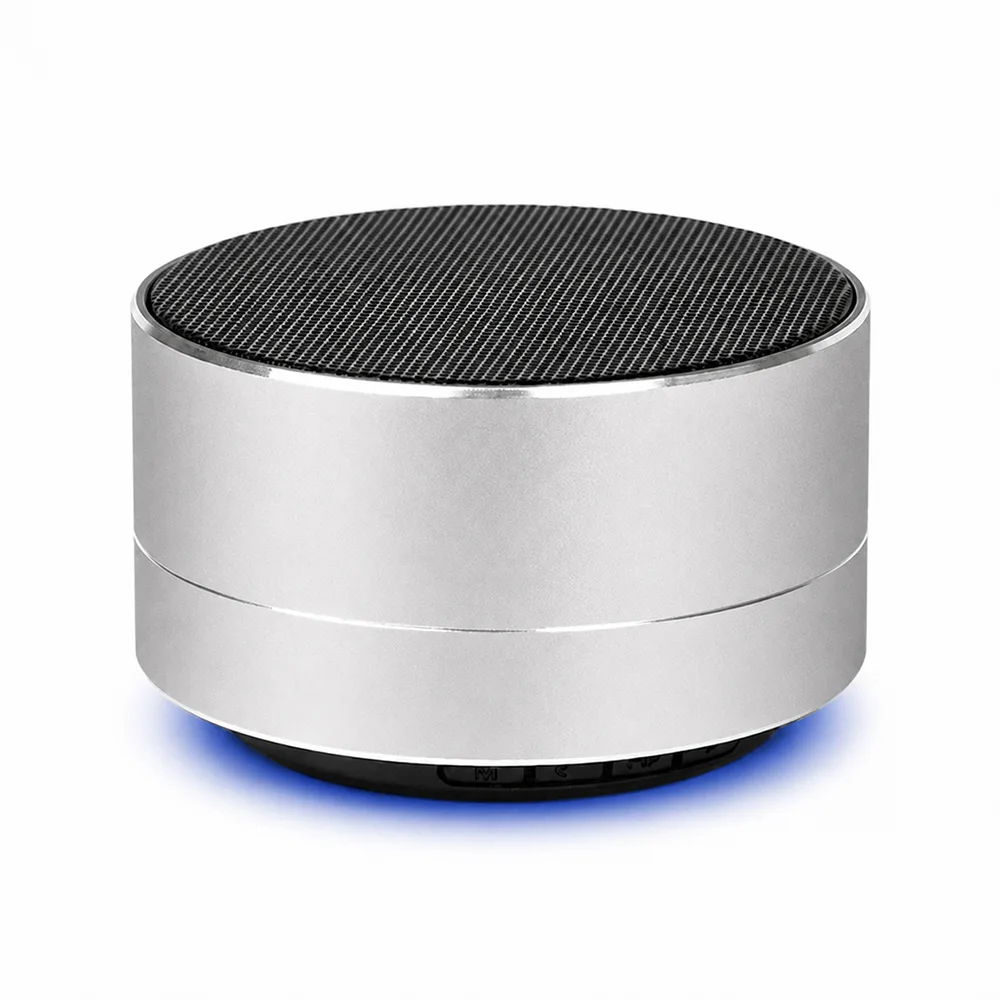 Беспроводная Bluetooth колонка MuzOn, серебристая