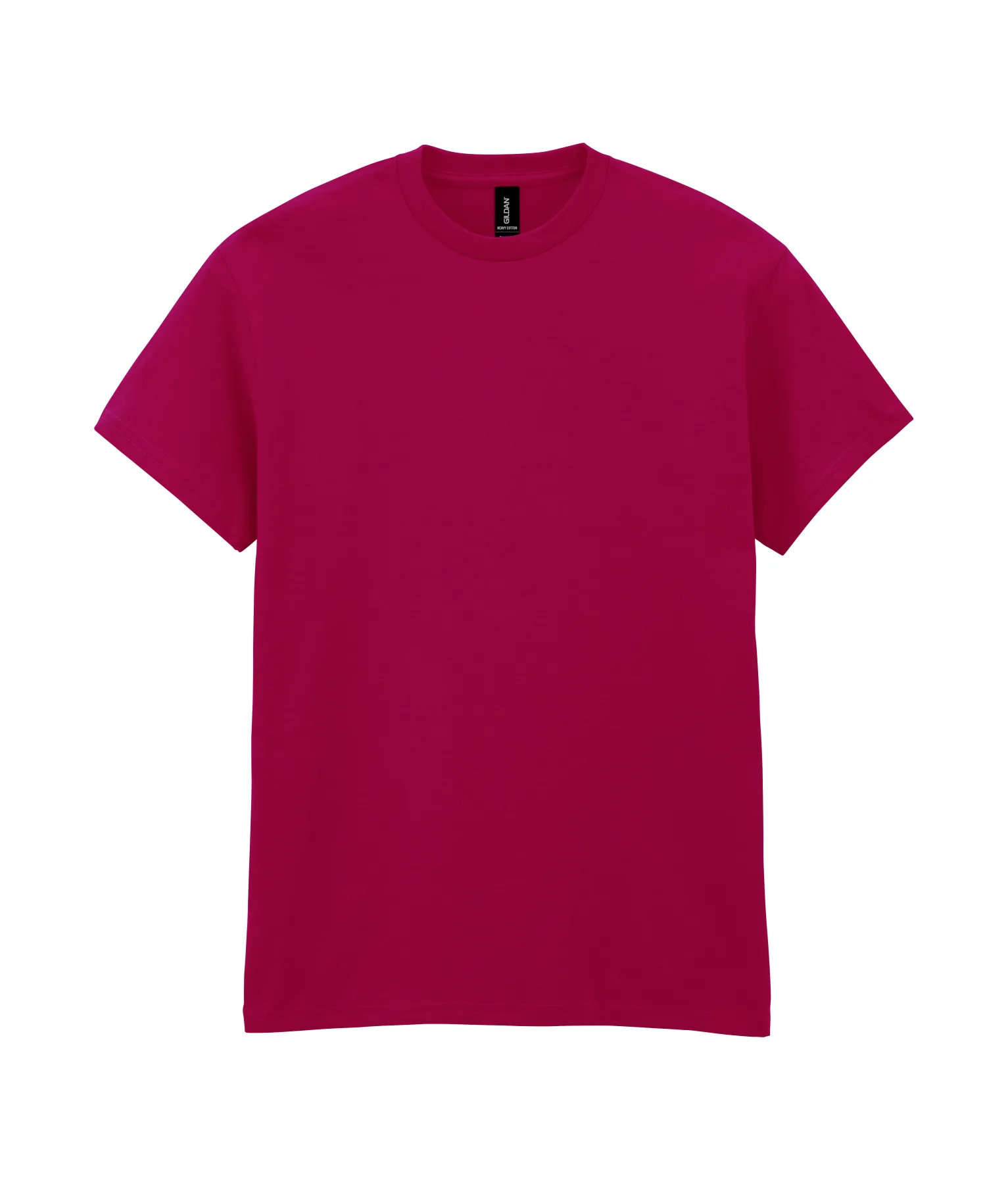 Футболка HEAVY COTTON, ТЕМНО-ВИШНЕВЫЙ 2XL
