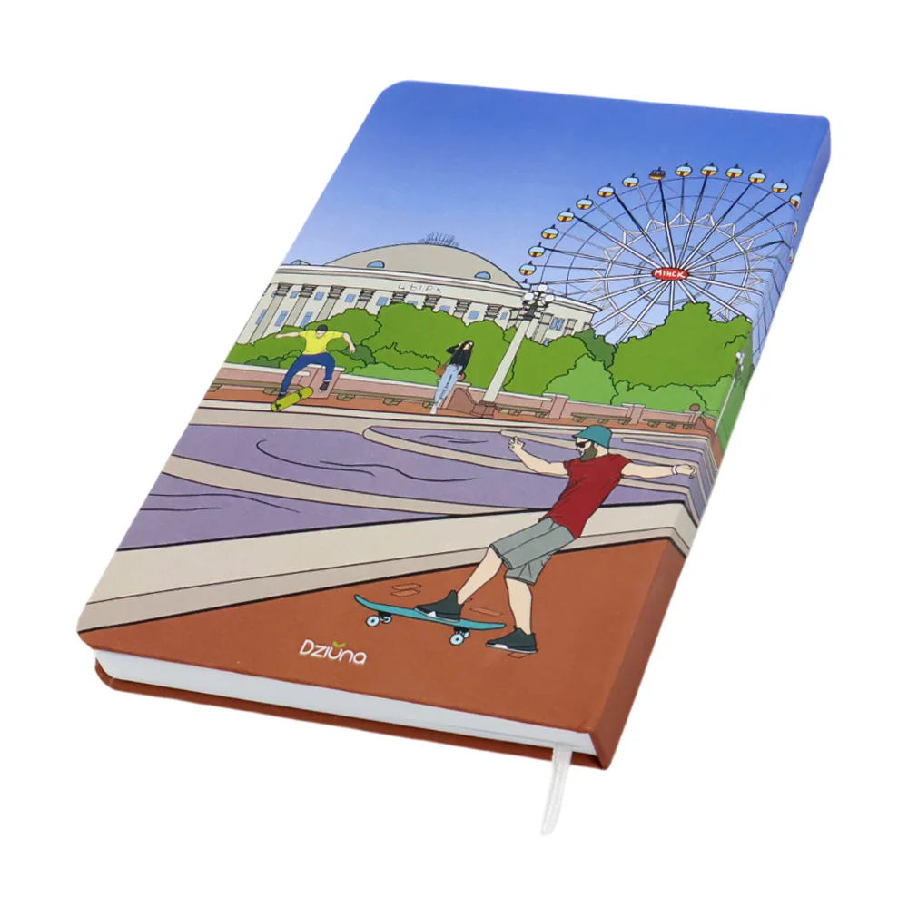 Записная книжка A6 Dziuna Театр в линейку 10, 5 x 16 см
