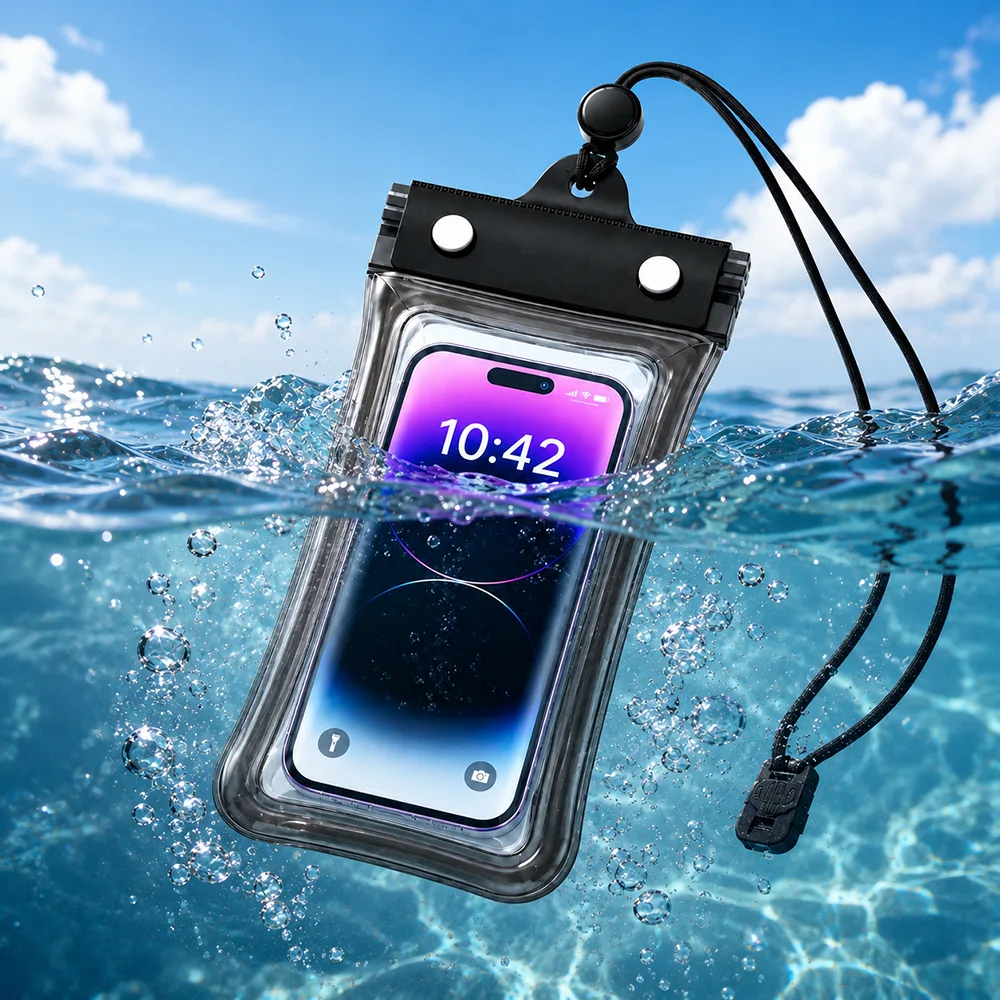 Водонепроницаемый чехол SAFETY, Чёрный