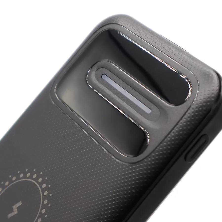 Внешний аккумулятор Odyssey, 10000 mAh с беспроводной зарядкой, черный