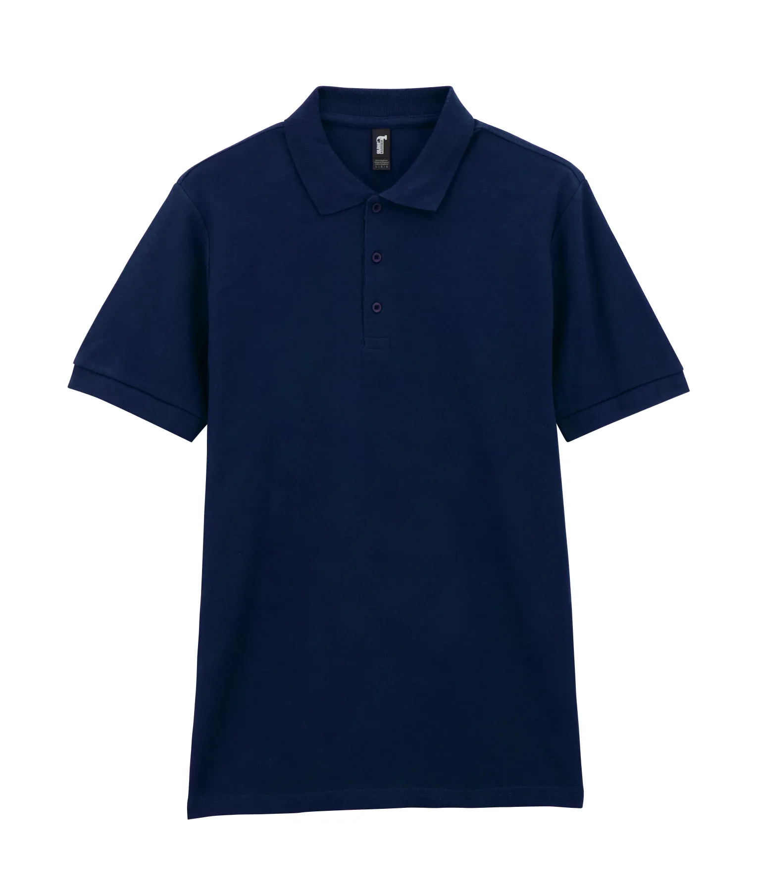 Футболка поло PREMIUM COTTON ADULT DOUBLE PIQUE, МОРСКОЙ СИНИЙ XL