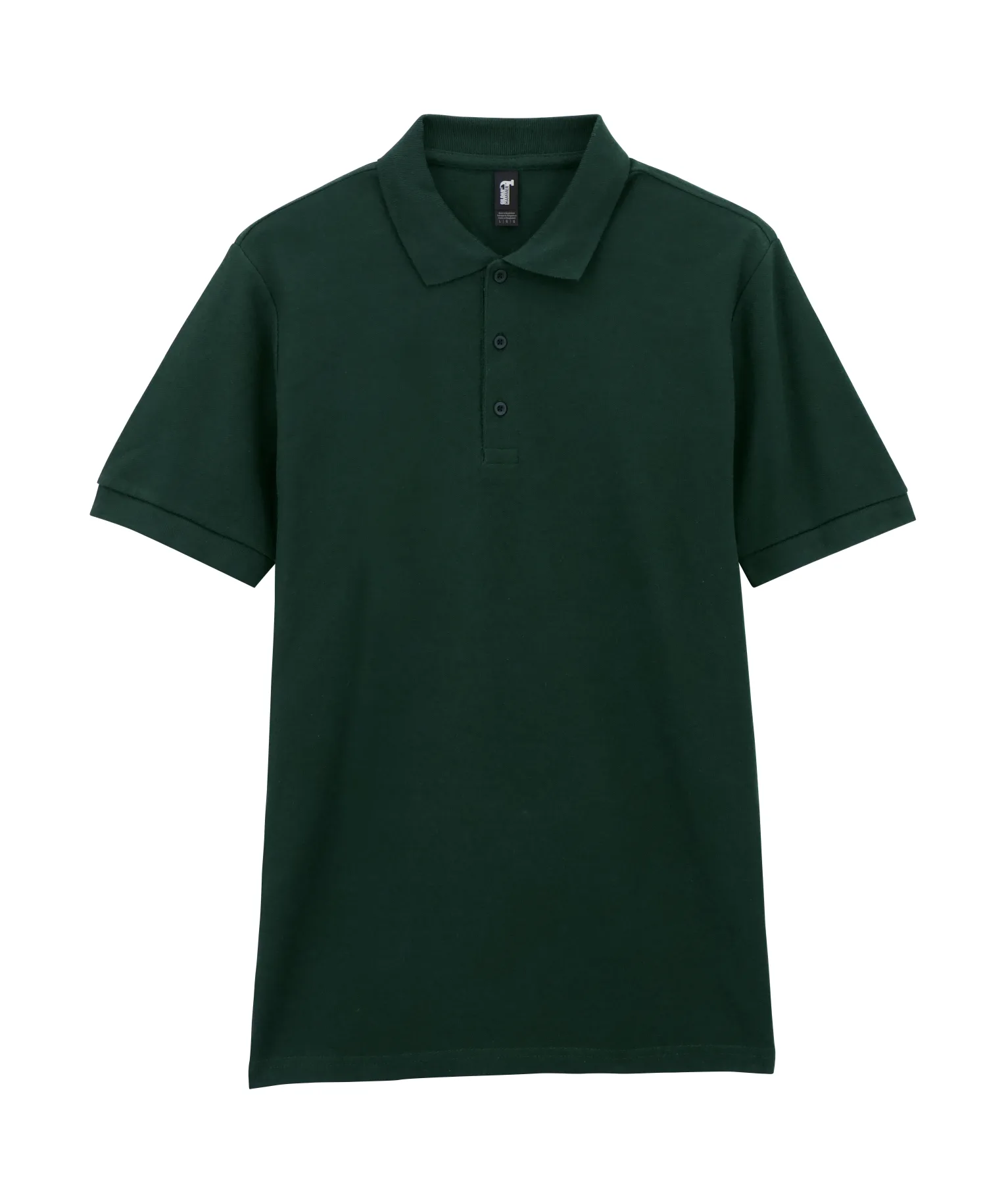 Футболка поло PREMIUM COTTON ADULT DOUBLE PIQUE, ХАКИ 2XL