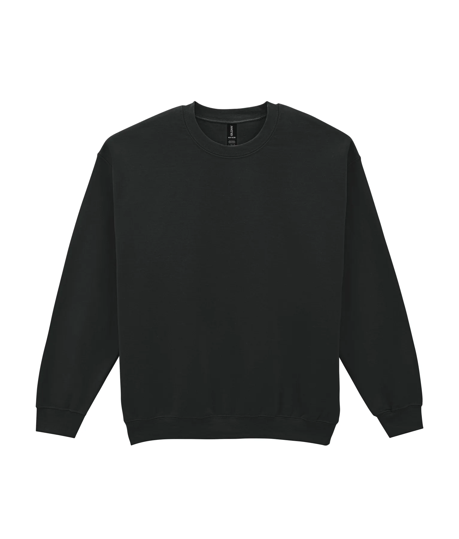 Свитшот HEAVY BLEND, ЧЕРНЫЙ 2XL