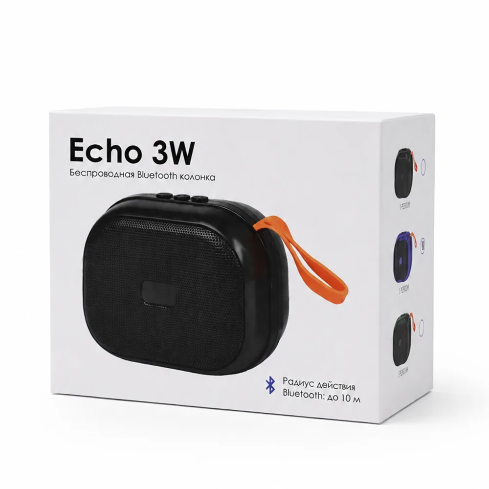 Беспроводная Bluetooth колонка Echo 3W, синий