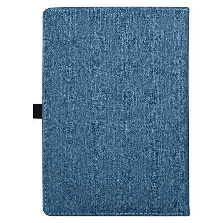 Ежедневник Smart Wallet Cambric A5, синий, недатированный, в твердой обложке с поролоном