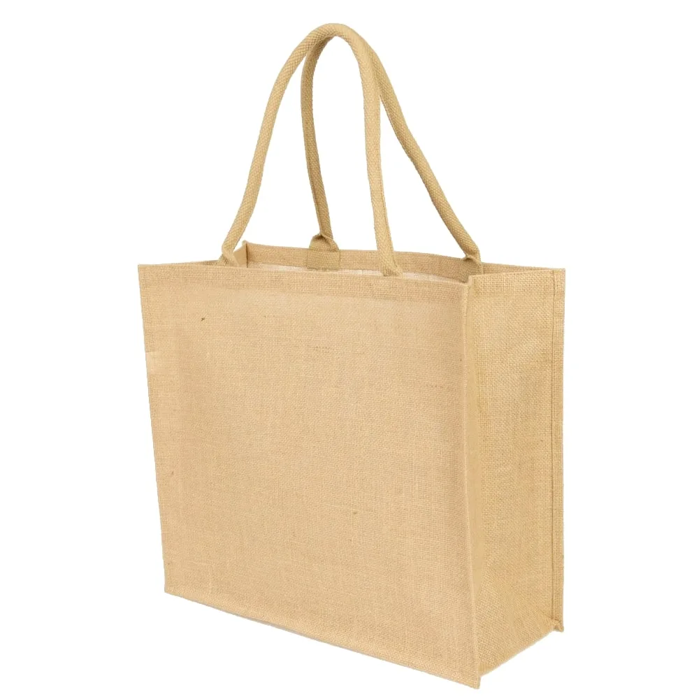 Сумка из джута Caravan Jute, бежевая
