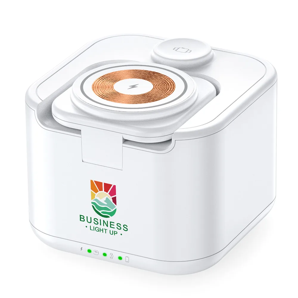 Беспроводная колонка Powerbox 5W с беспроводной зарядкой 15W