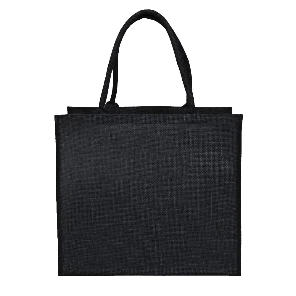 Сумка из джута Caravan Jute, чёрная