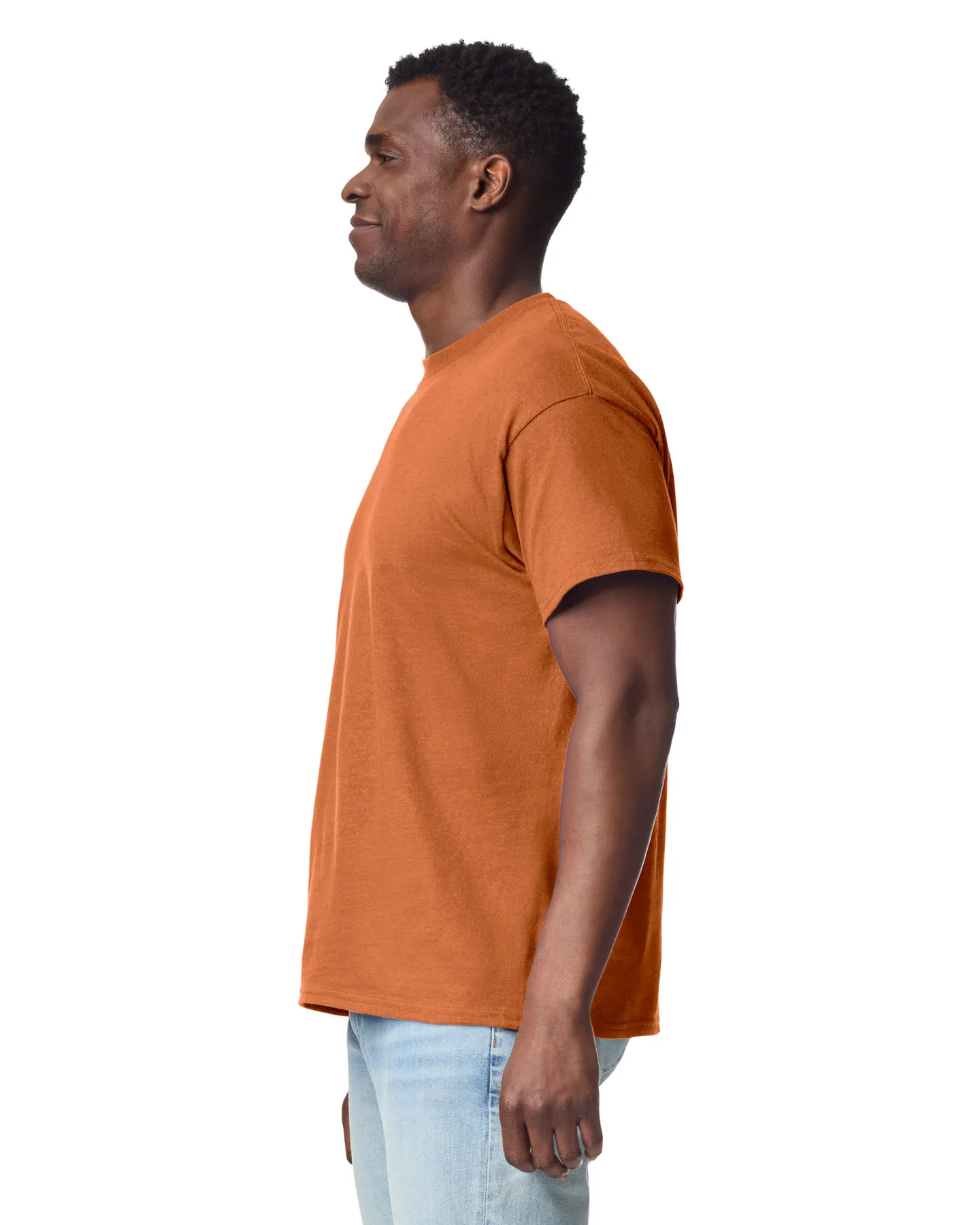 Футболка ULTRA COTTON, ОРАНЖЕВО-БЕЖЕВЫЙ 3XL