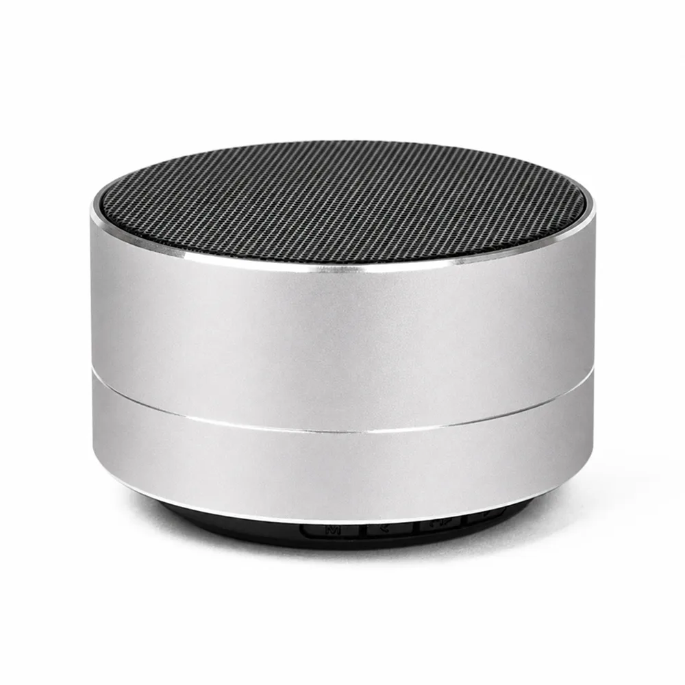 Беспроводная Bluetooth колонка MuzOn, серебристая
