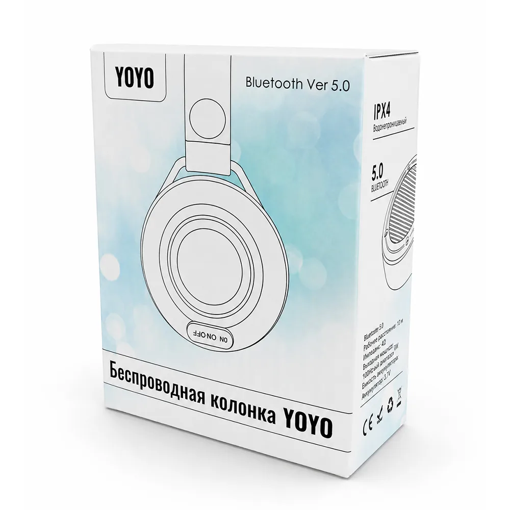 Беспроводная колонка Yoyo, черный
