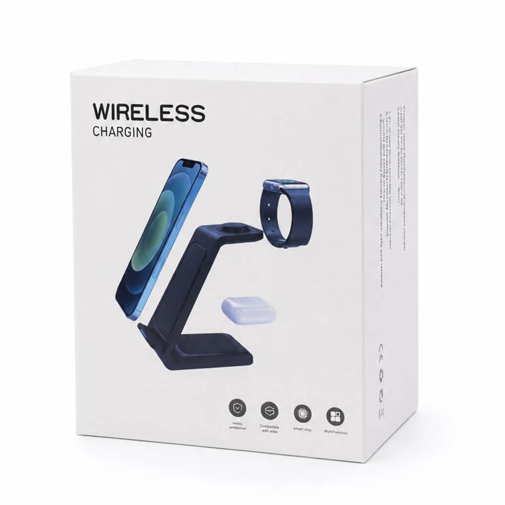 Беспроводное мультизарядное устройство Standy 15W, черный