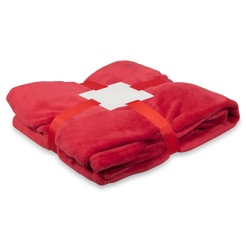 Плед флисовый SUPER SOFT COMFORT TRAVEL