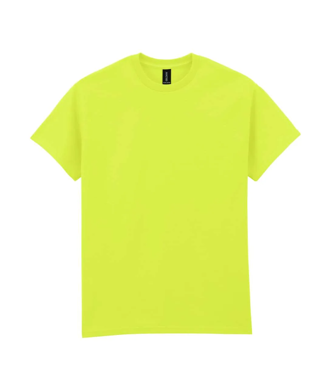 Футболка ULTRA COTTON, ЖЕЛТЫЙ НЕОН S