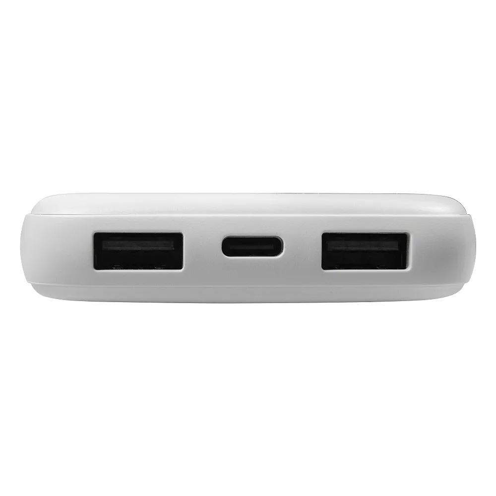 Внешний аккумулятор «Universal» 10 000 mAh, белый
