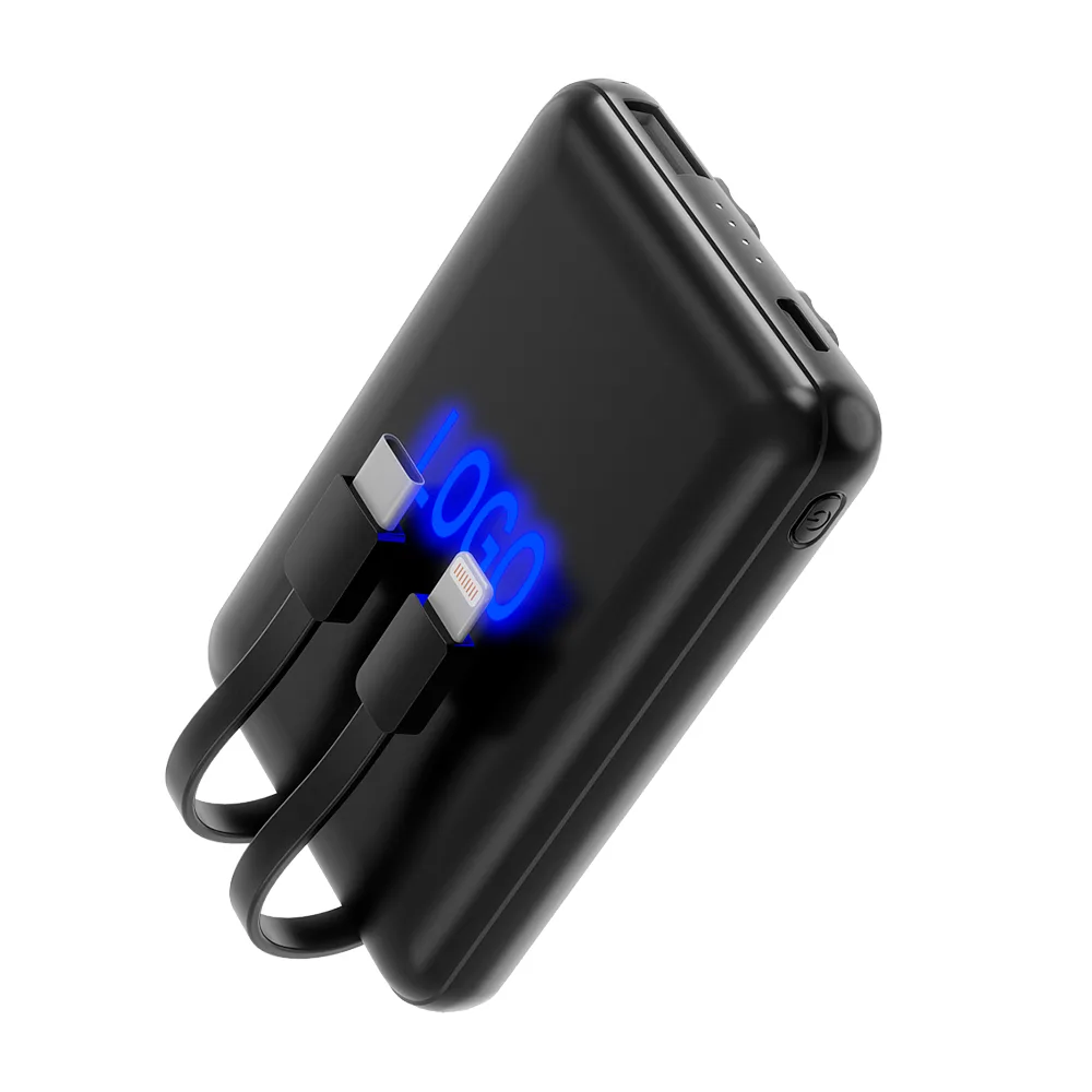 5000 mAh, чёрный/синий
