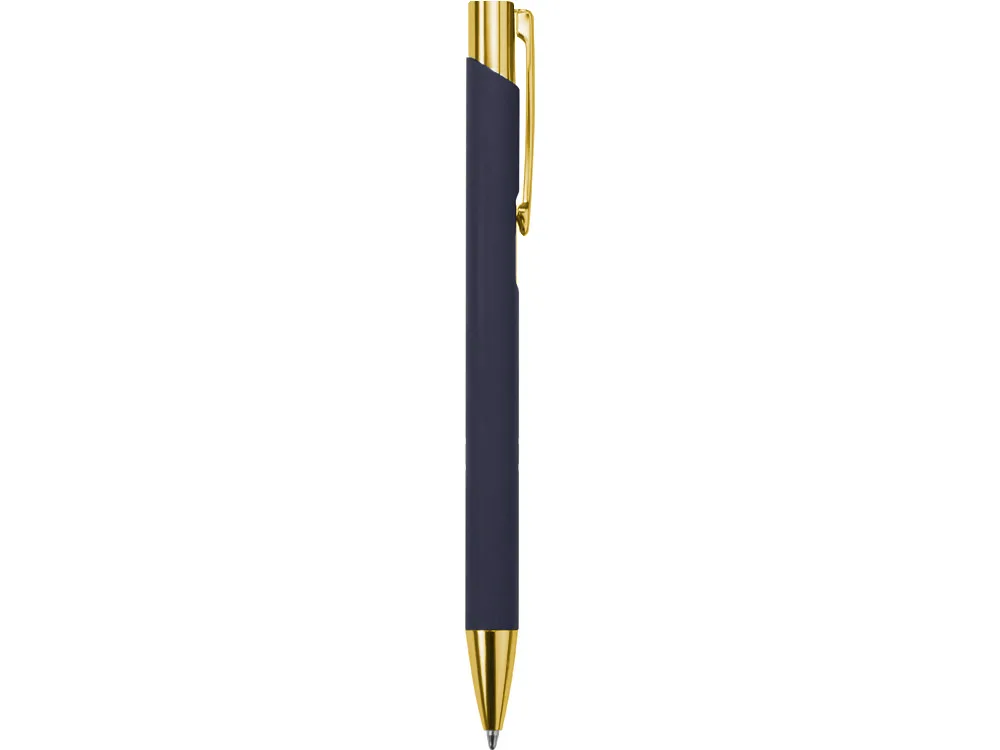 Ручка шариковая, Legend Soft Touch Mirror Gold Requis, синяя/золотистая
