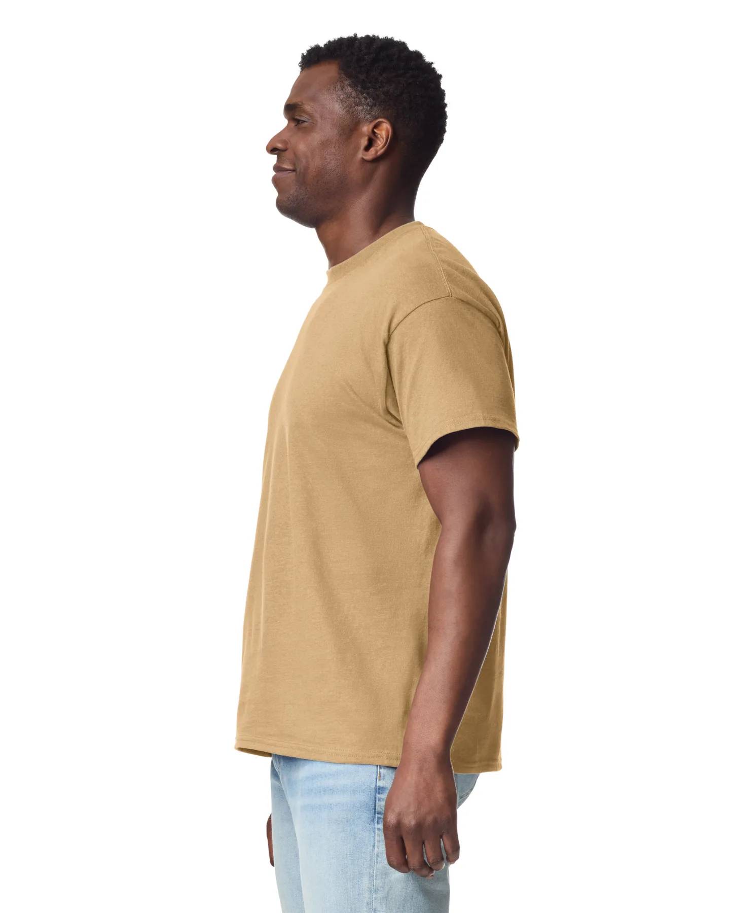 Футболка ULTRA COTTON, БЕЖЕВЫЙ 2XL