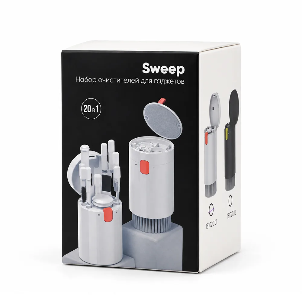 Набор очистителей для гаджетов Sweep, Белый