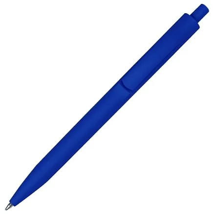 Ручка шариковая IGLA SOFT, пластиковая, софт-тач, синяя