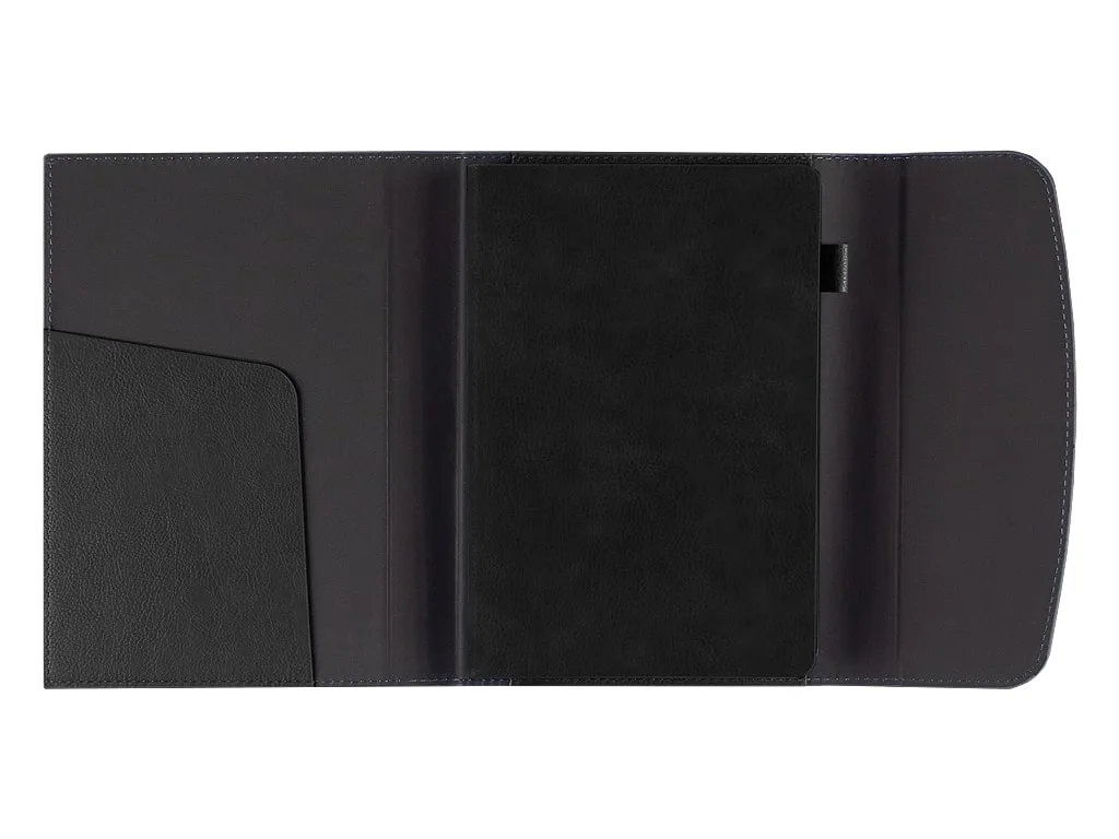 Набор подарочный Solution Prestige Quadro (ежедневник, кошелёк, внешний аккумулятор, ручка), чёрный