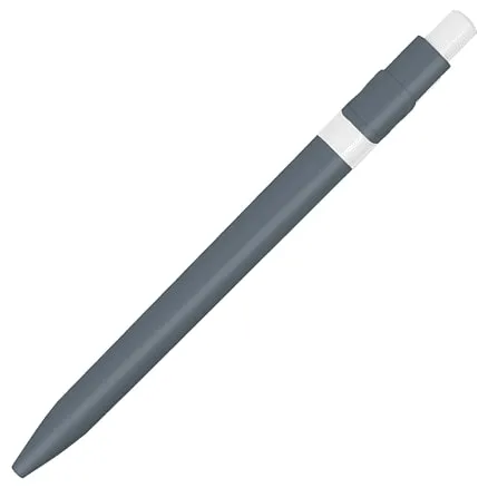 Ручка шариковая пластиковая Ravena Color, серая/белая