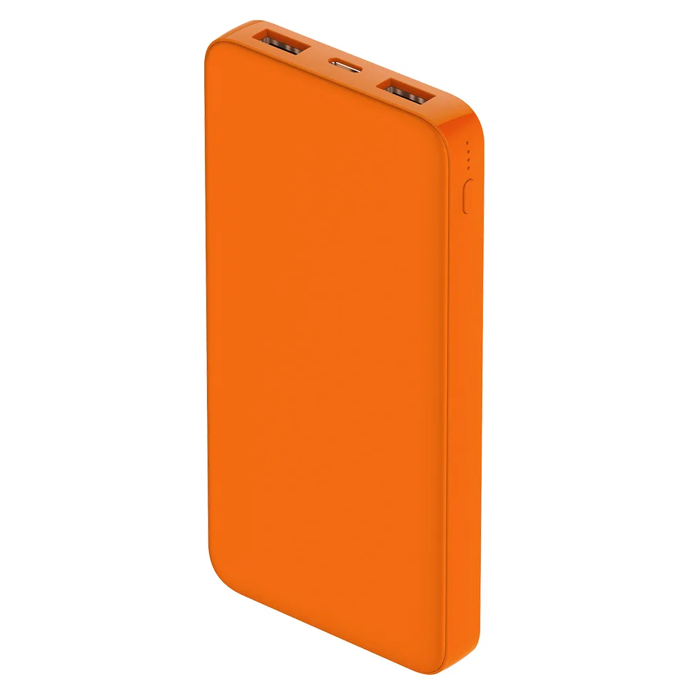 10000 Mah, софт-тач покрытие, оранжевый