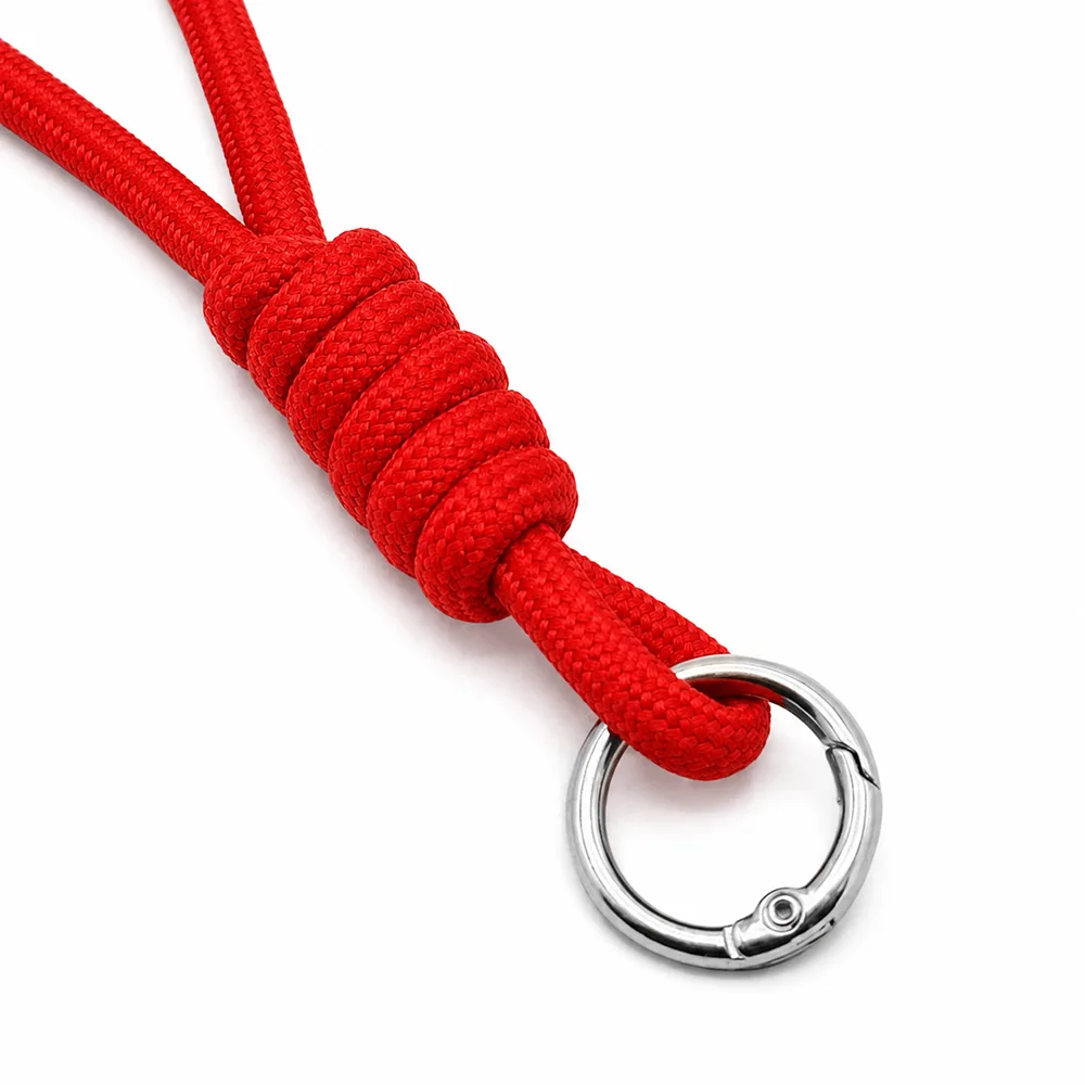 Шнурок на карабине Knotty, красный