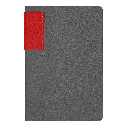 Ежедневник Flexy Star Sivilia Grey Edition Color А5 серо-красный
