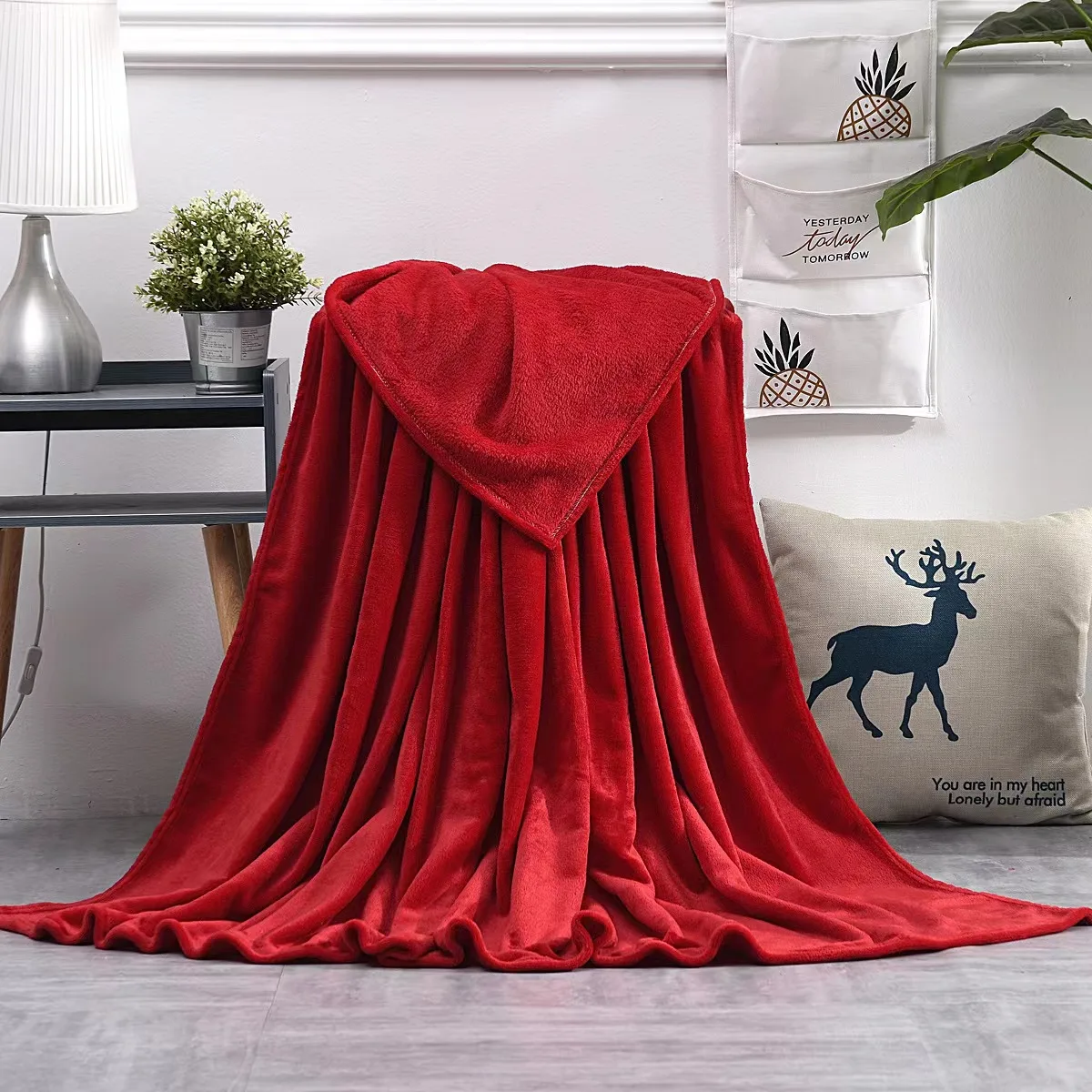 Плед флисовый SUPER SOFT COMFORT TRAVEL