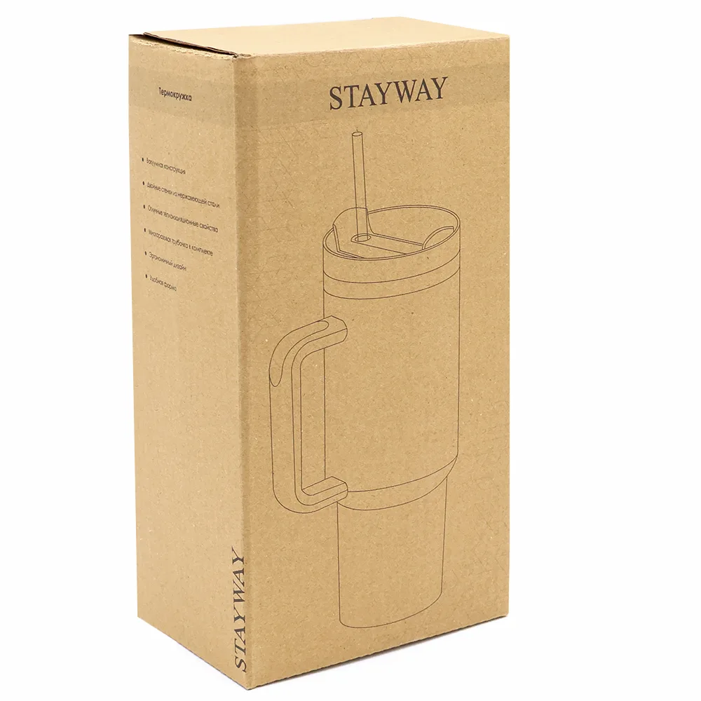 Термокружка Stayway, белый