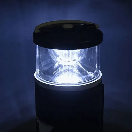 Набор инструментов Tools lantern cо встроенной лампой, 15 инструментов, черный, в пластиковом футляре