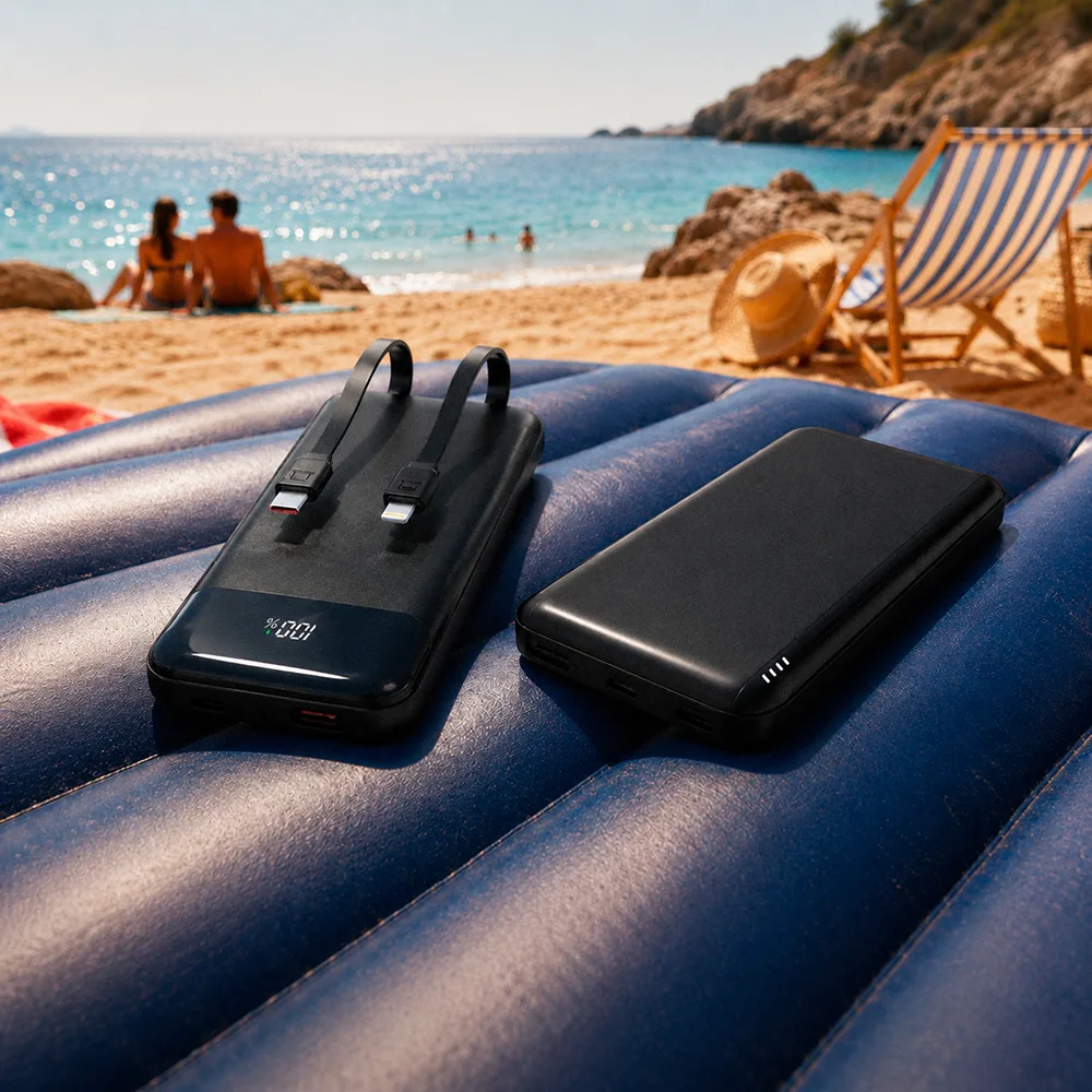 Внешний аккумулятор Nero с быстрой зарядкой (до 22, 5W), 10000 mAh, чёрный
