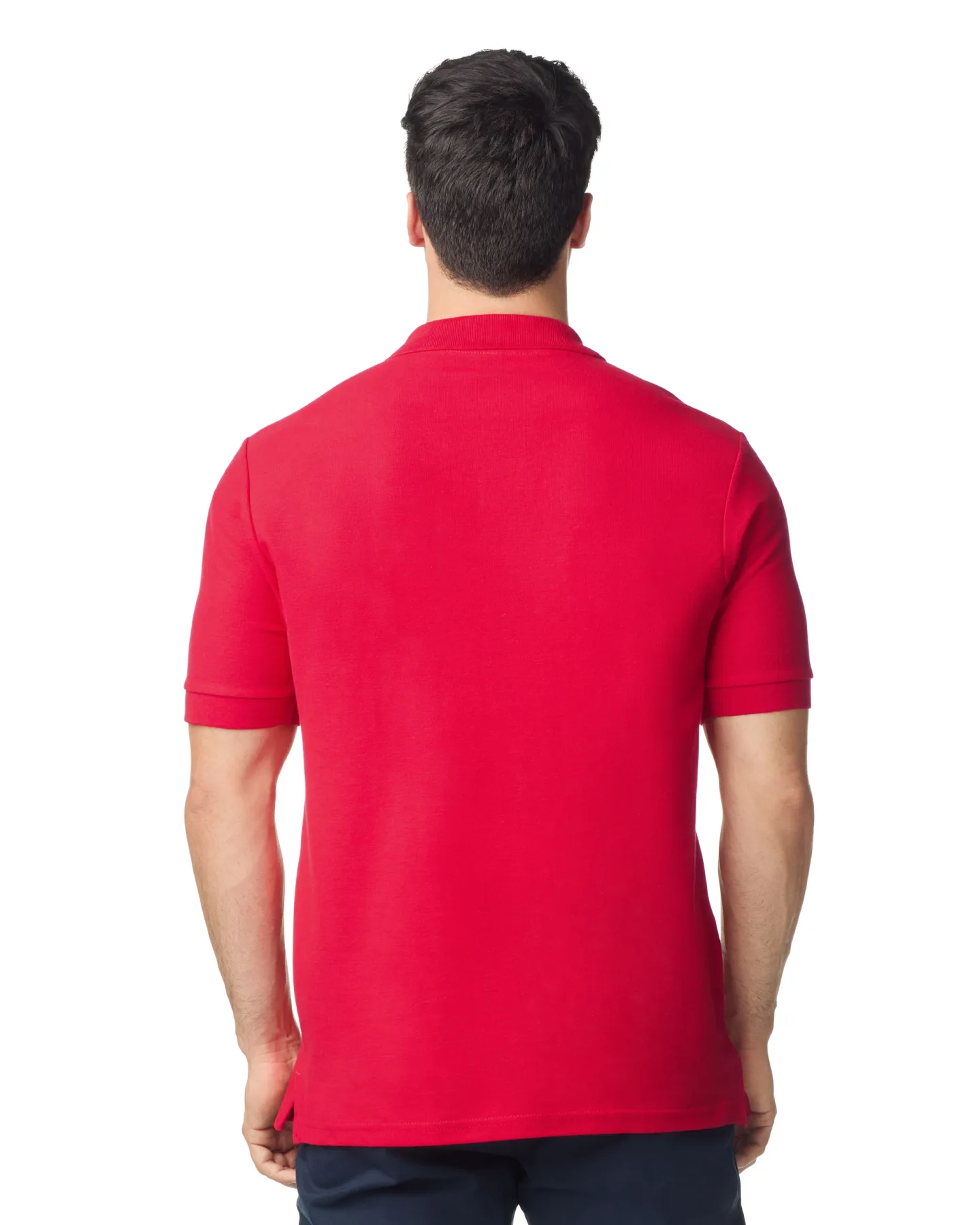 Футболка поло PREMIUM COTTON ADULT DOUBLE PIQUE, КРАСНЫЙ S