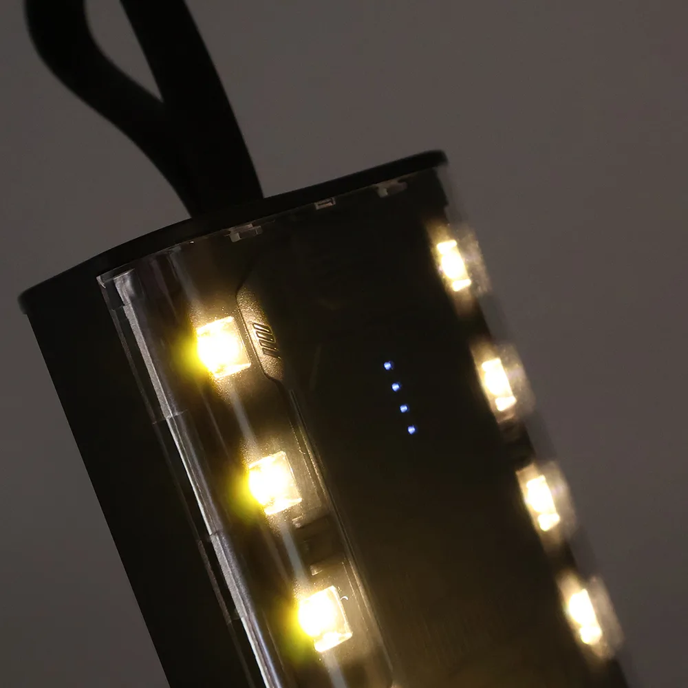 Внешний аккумулятор Courage, 5000 Mah, черный