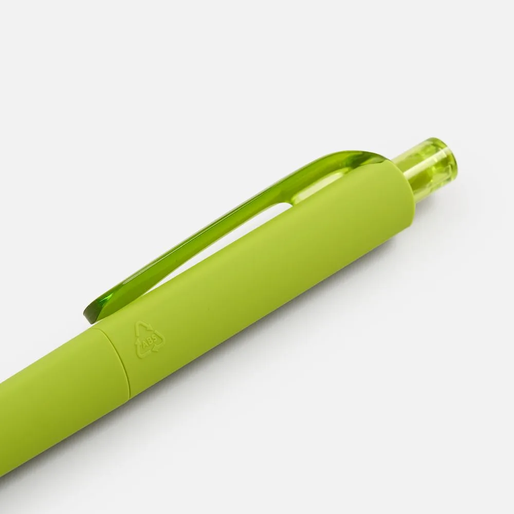 Ручка шариковая Prodir DS8 PRR-T Soft Touch, зеленая