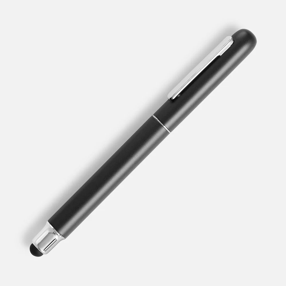 Роллер Scribo со стилусом, матовый серый